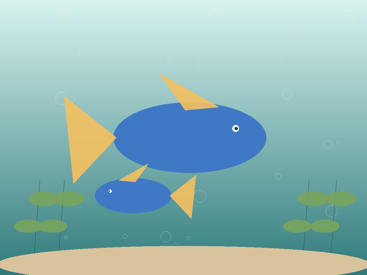 Blue Mosaic Guppy Trio — Demo Auction
